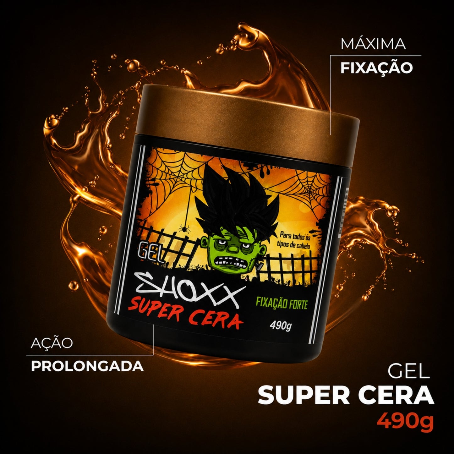 Gel Super Cera 490g | Fixação Forte