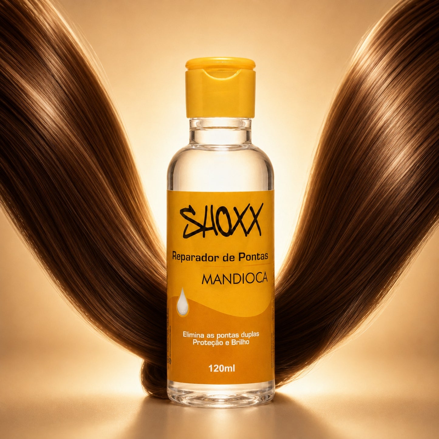 Reparador de Pontas Mandioca 120ml | Proteção e Brilho