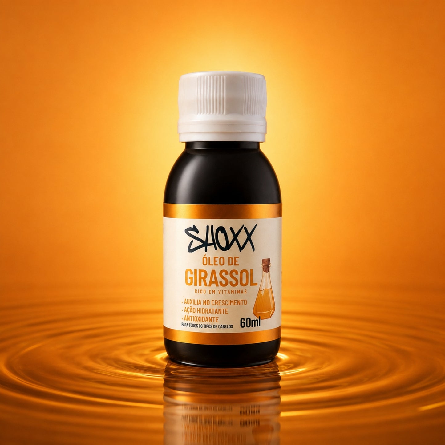 Óleo de Girassol 60ml | Hidratação e Antioxidante