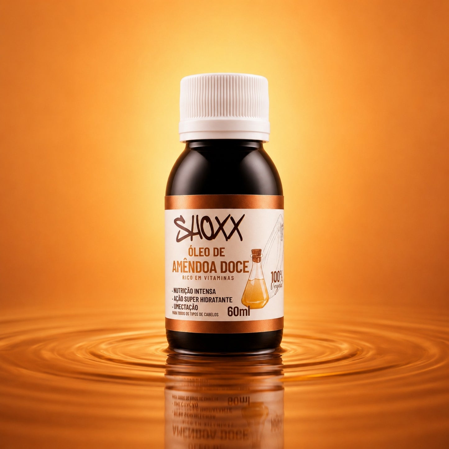 Óleo de Amêndoa Doce 60ml | Hidratação e Umectação