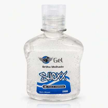 Gel Fixador Brilho Molhado 240g | Forte