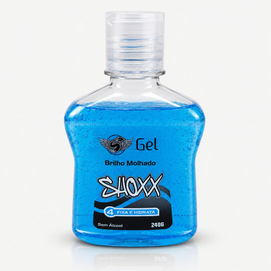 Gel Fixador Brilho Molhado 240g | Extra Forte