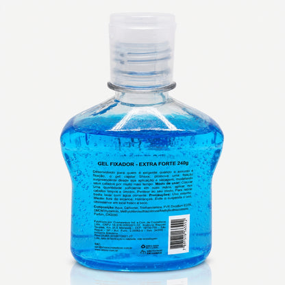 Gel Fixador Brilho Molhado 240g | Extra Forte