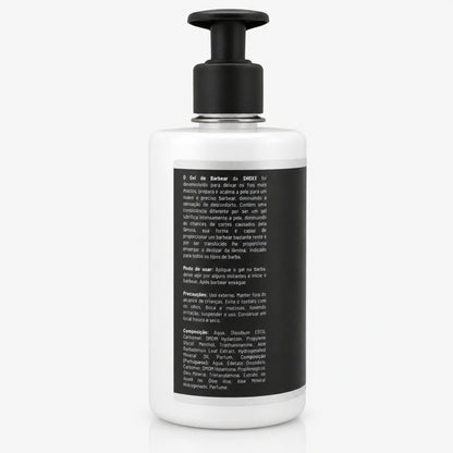 Gel de Barbear Aloe Vera 500g | Para Todos os Tipos de Barba