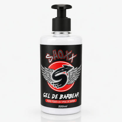 Gel de Barbear Tradicional 500g | Para Todos os Tipos de Barba