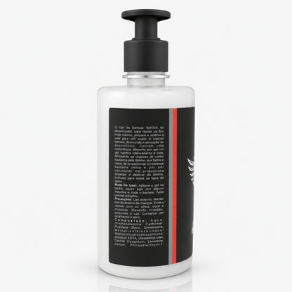 Gel de Barbear Tradicional 500g | Para Todos os Tipos de Barba
