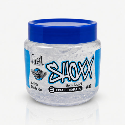 Gel Fixador Brilho Molhado N3 240g | Fixa e Hidrata
