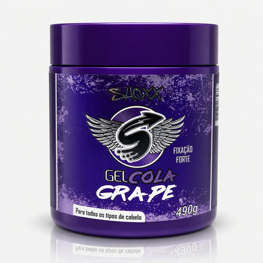 Gel Cola Grape 490g | Fixação Extra Forte