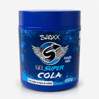 Gel Super Cola 490g | Fixação Extra Forte
