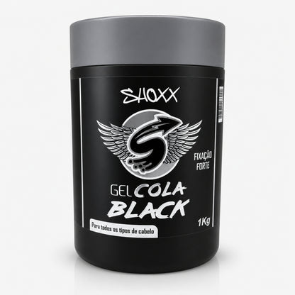Gel Cola Black 1kg | Fixação Forte