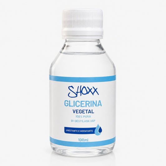 Glicerina Vegetal 100ml | Umectante e Hidratante