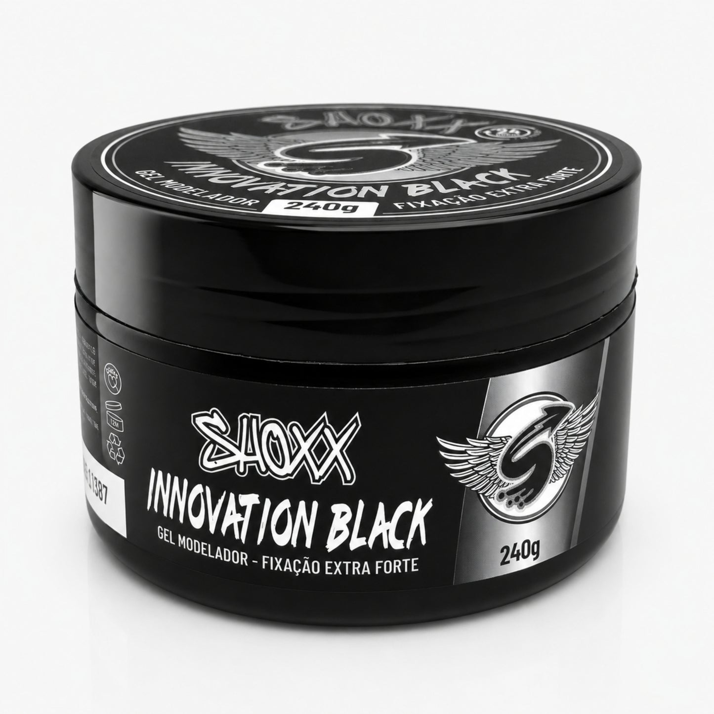 Gel Cola Innovation Black 240g | Fixação Extra Forte