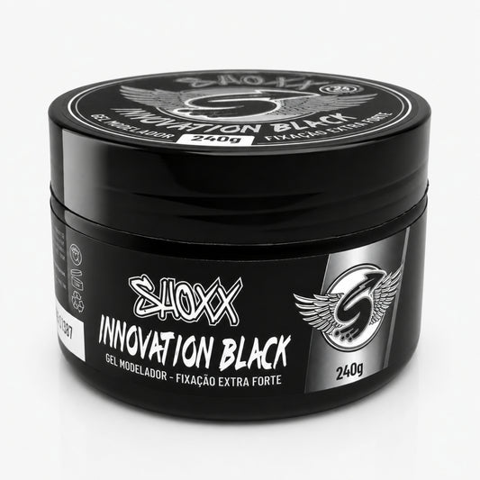 Gel Cola Innovation Black 240g | Fixação Extra Forte