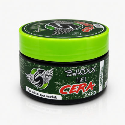 Gel Cera 240g | Fixação Extra Forte