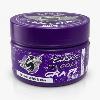 Gel Cola Grape 240g | Fixação Extra Forte