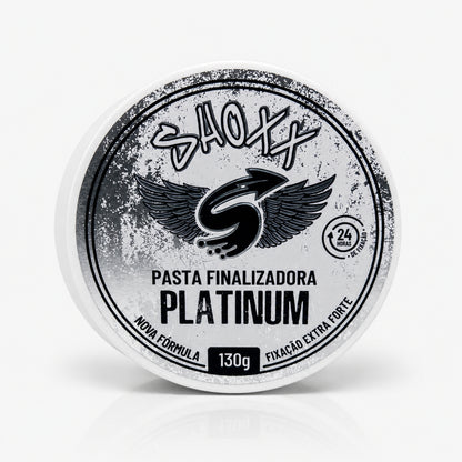 Pasta Finalizadora Platinum 130g | Fixação Extra Forte