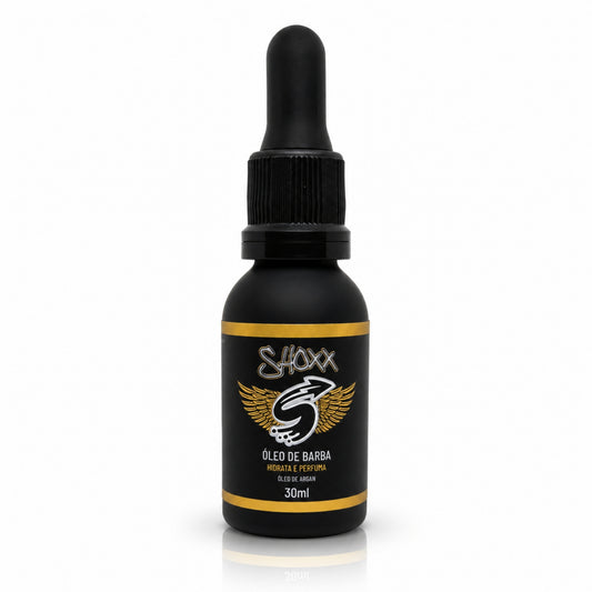 Óleo de Barba Argan 30ml | Hidrata & Perfuma