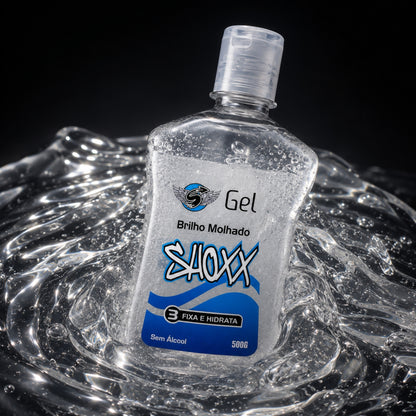Gel Fixador Brilho Molhado 500g | Forte