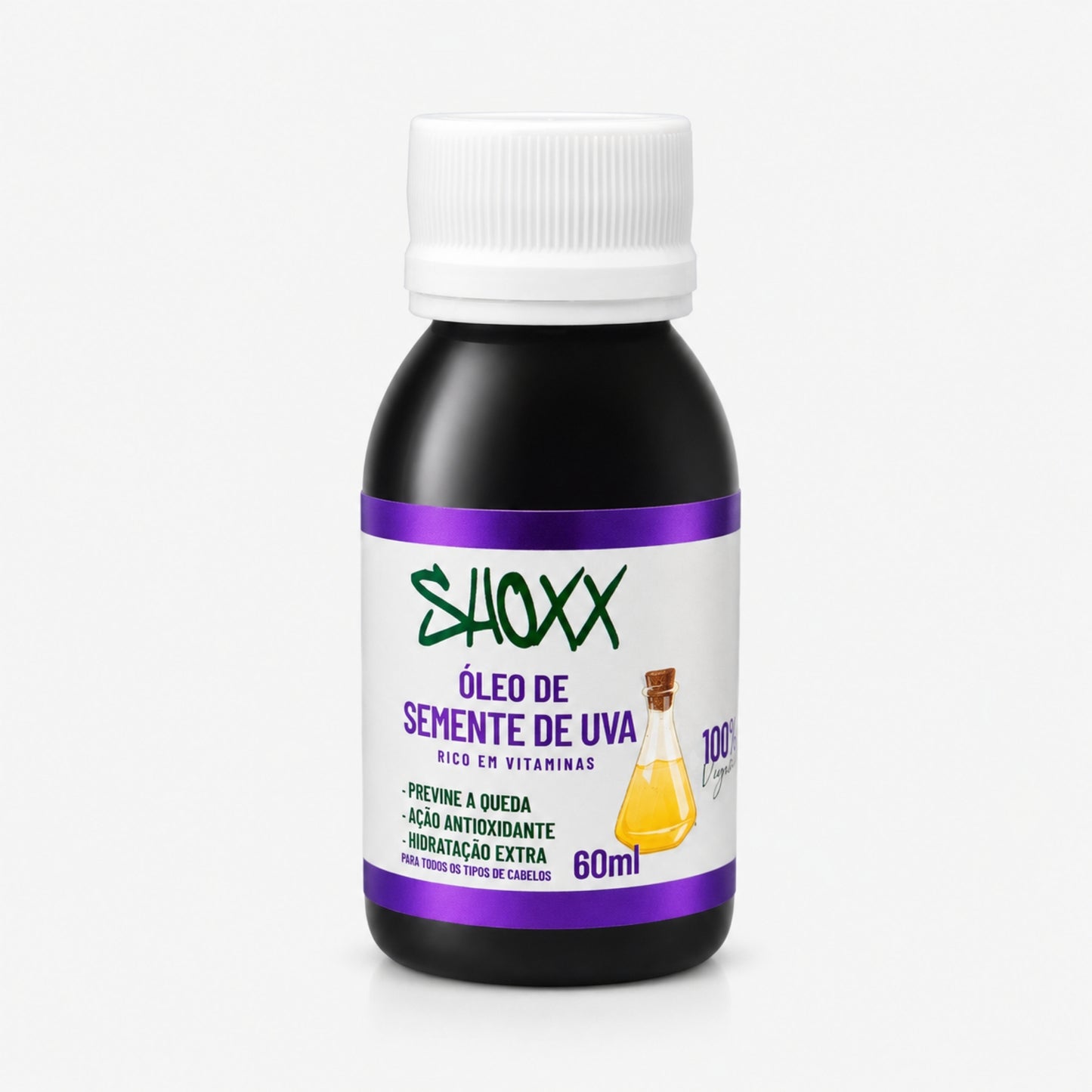 Óleo de Semente de Uva 60ml | Hidratação e Antioxidante