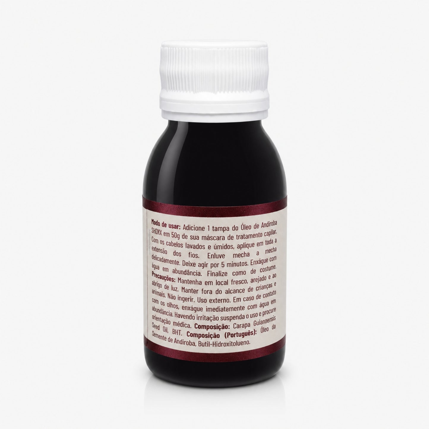 Óleo de Andiroba 60ml | Hidratação e Antifrizz