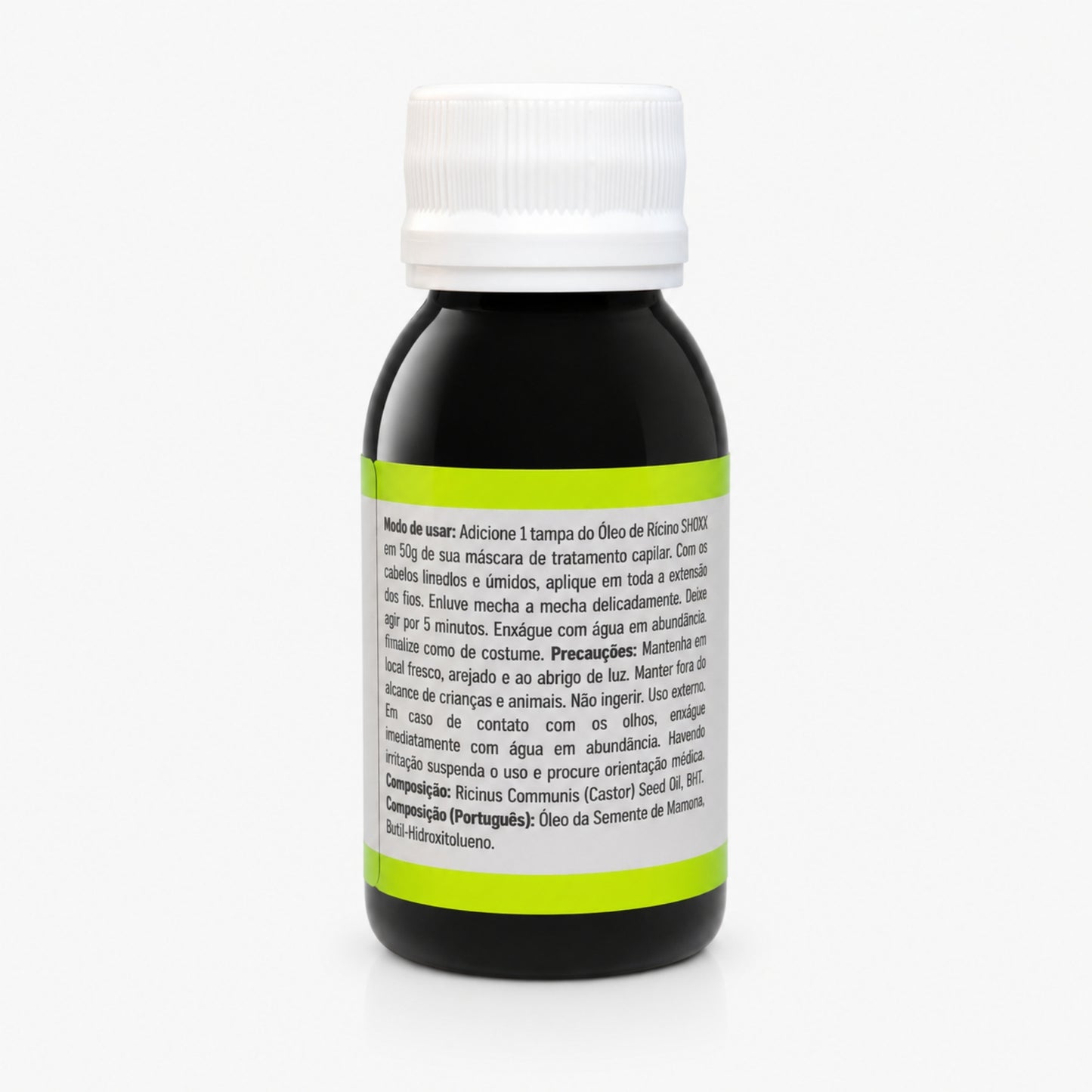 Óleo de Rícino 60ml | Hidratação e Nutrição