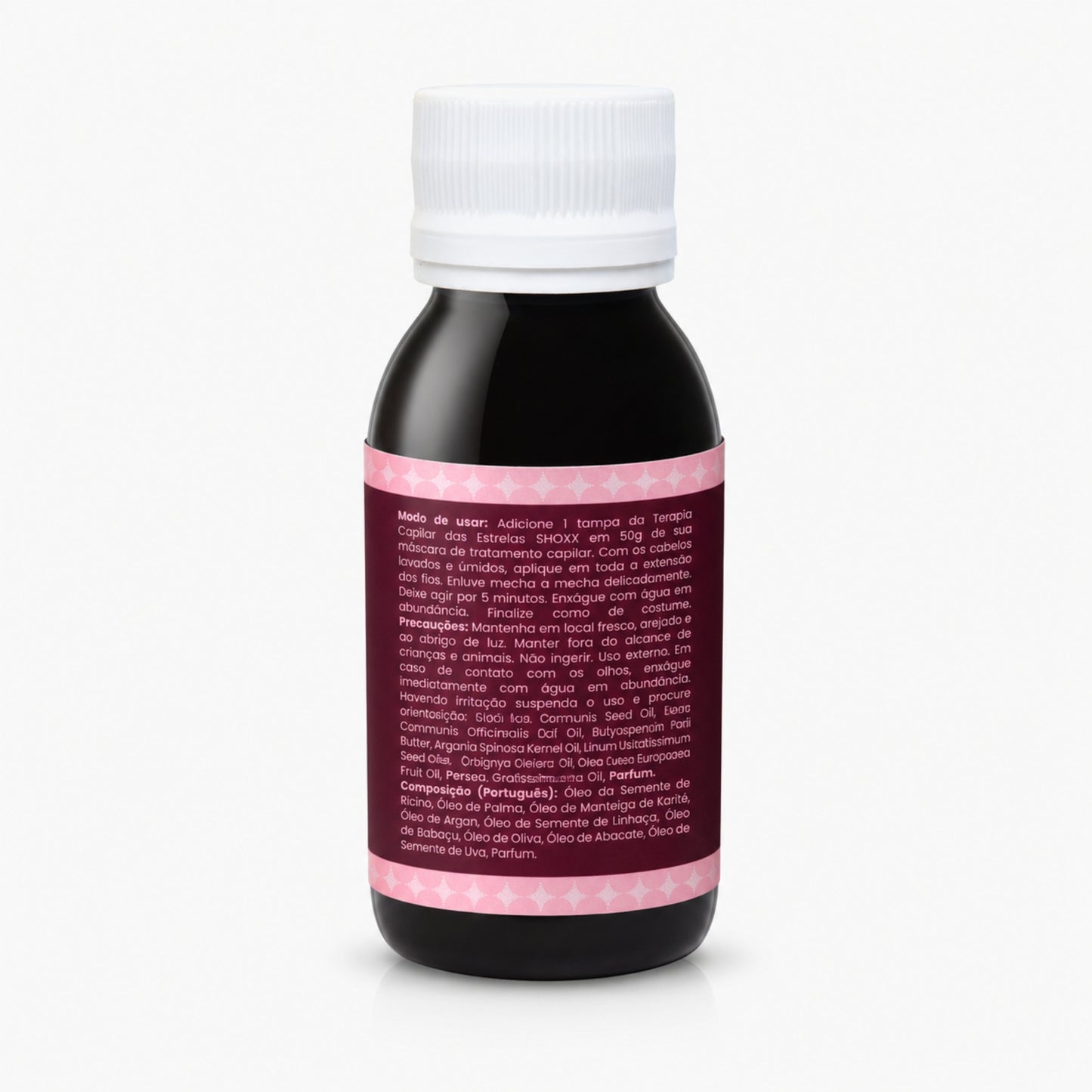 Óleo Terapia Capilar das Estrelas Coco, Rícino e Alecrim 60ml | Crescimento & Fortalecimento