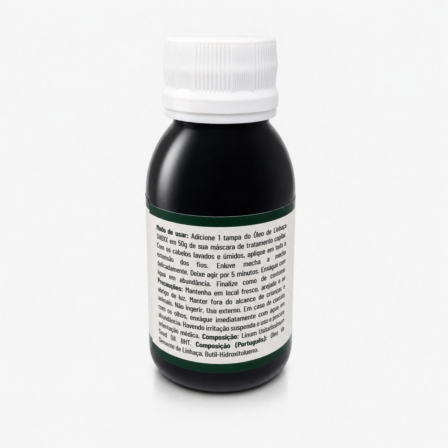 Óleo de Linhaça 60ml | Brilho e Antifrizz
