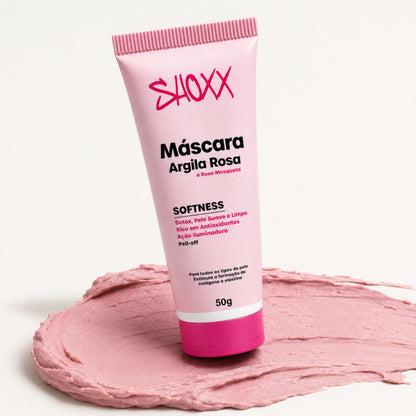 Máscara Argila Rosa 50g | Detox Antioxidante