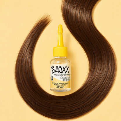 Reparador de Pontas Óleo de Rícino 30ml | Proteção e Brilho