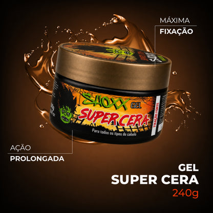 Gel Super Cera 240g | Fixação Forte