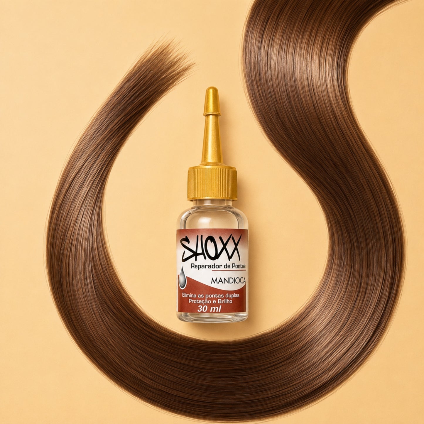 Reparador de Pontas Mandioca 30ml | Proteção e Brilho