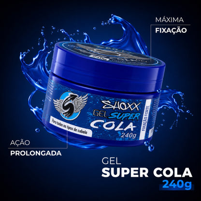Gel Super Cola 240g | Fixação Extra Forte
