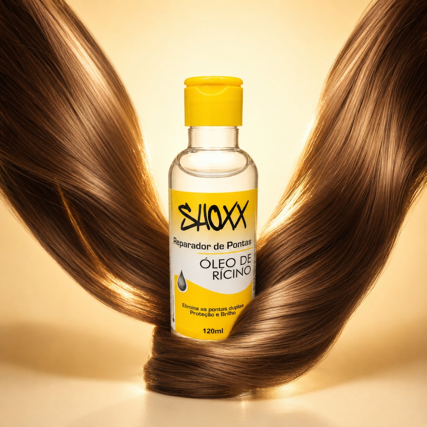 Reparador de Pontas Óleo de Rícino 120ml | Proteção e Brilho