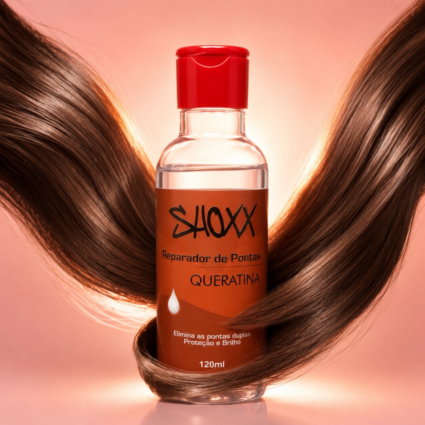 Reparador de Pontas Queratina 120ml | Proteção e Brilho