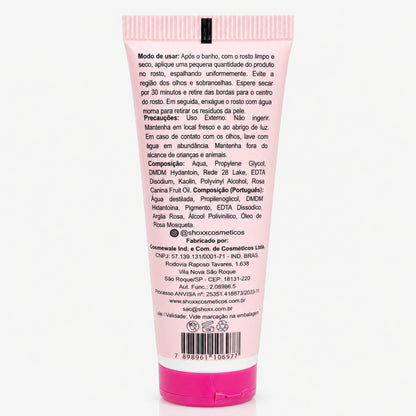 Máscara Argila Rosa 50g | Detox Antioxidante