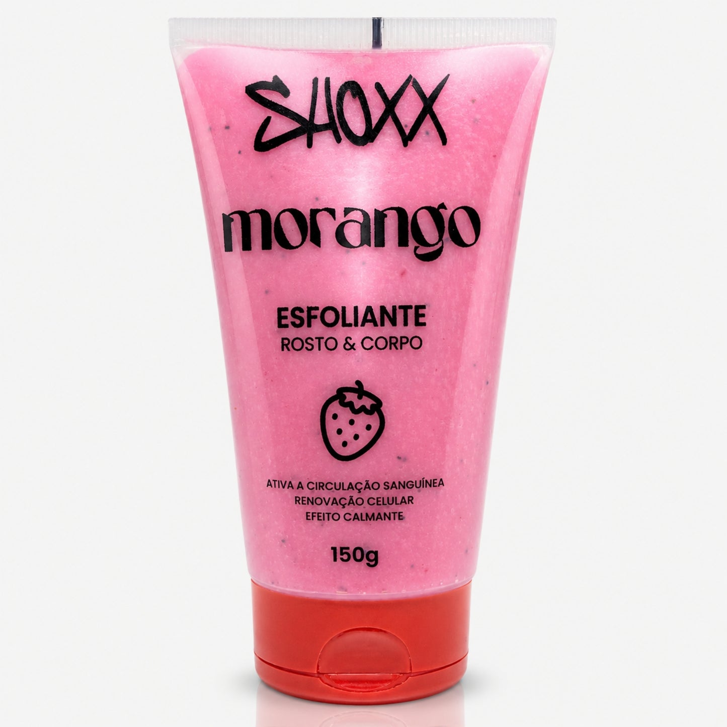 Esfoliante Morango 150g | Rosto & Corpo