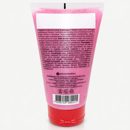 Esfoliante Morango 150g | Rosto & Corpo