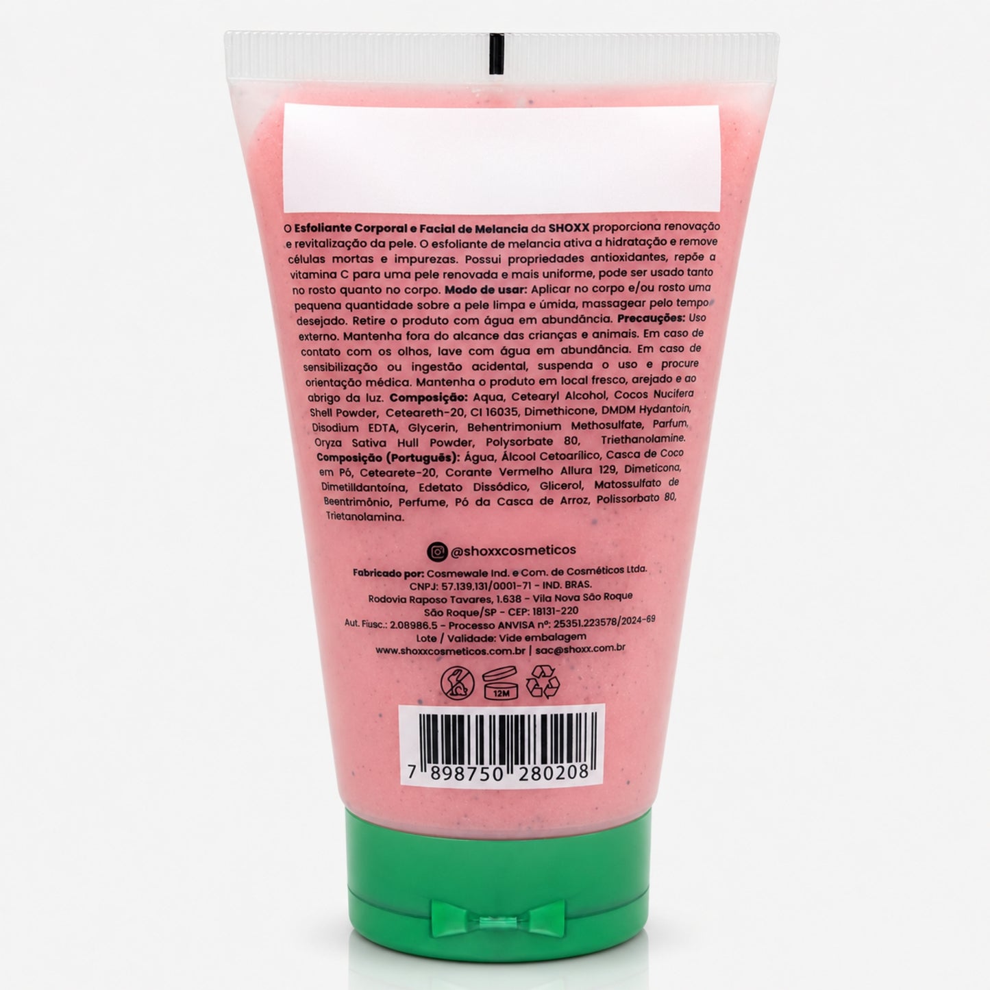 Esfoliante Melancia 150g | Rosto & Corpo