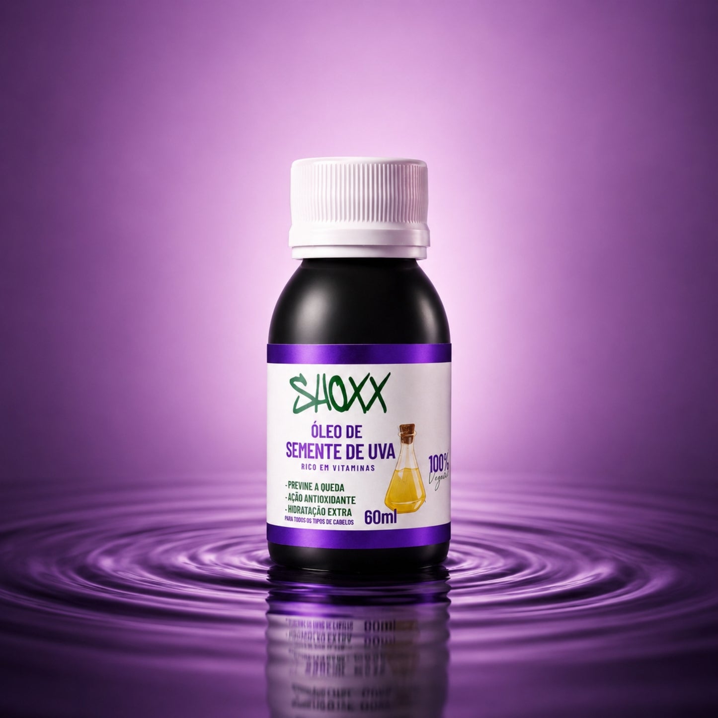 Óleo de Semente de Uva 60ml | Hidratação e Antioxidante