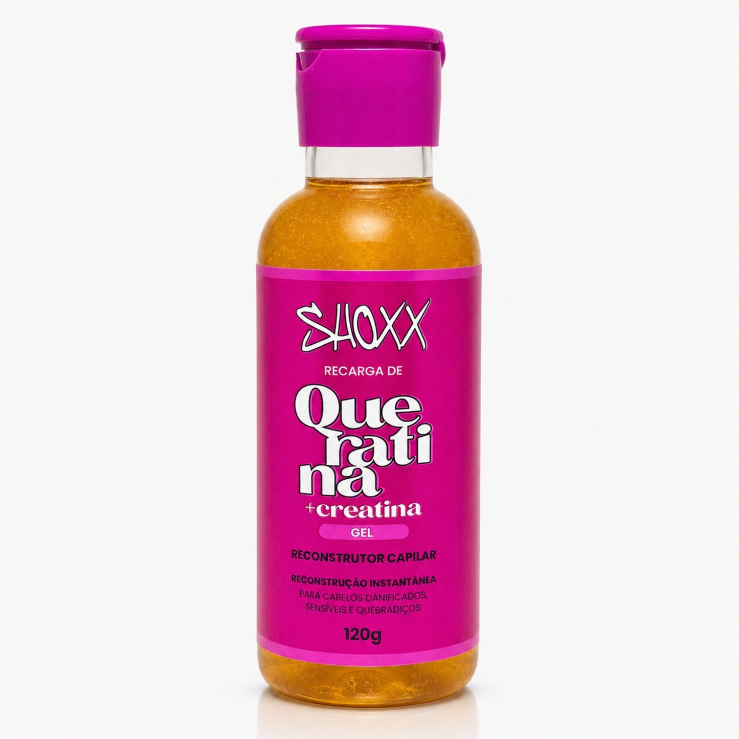 Queratina + Creatina Gel 120g | Reconstrução Capilar