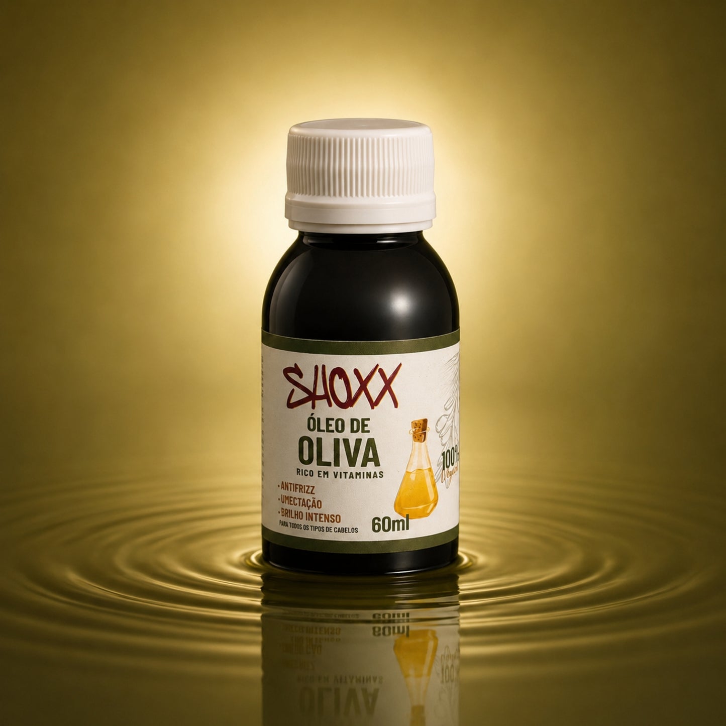 Óleo de Oliva 60ml | Brilho e Antifrizz
