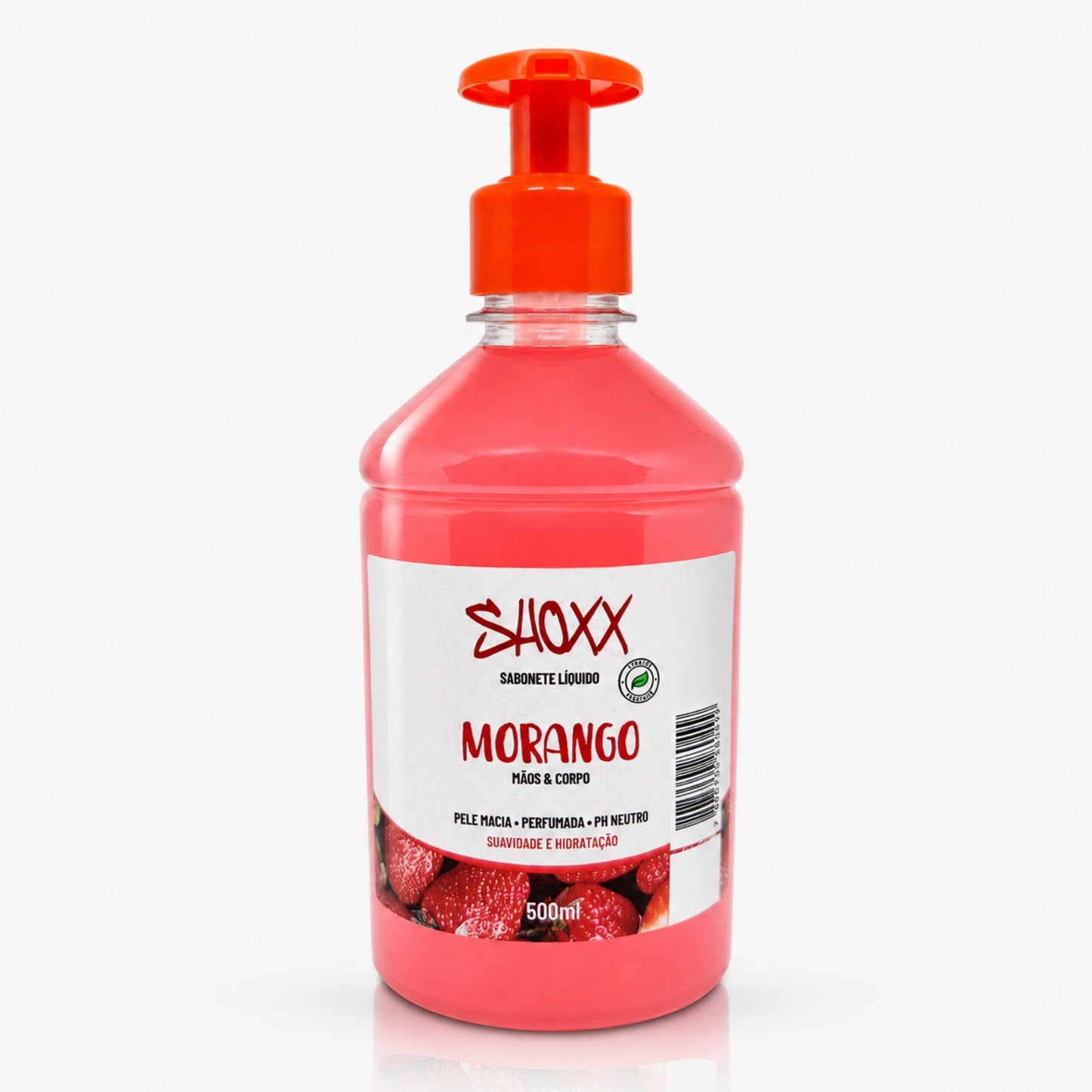 Sabonete Líquido Morango 500ml | Mãos & Corpo