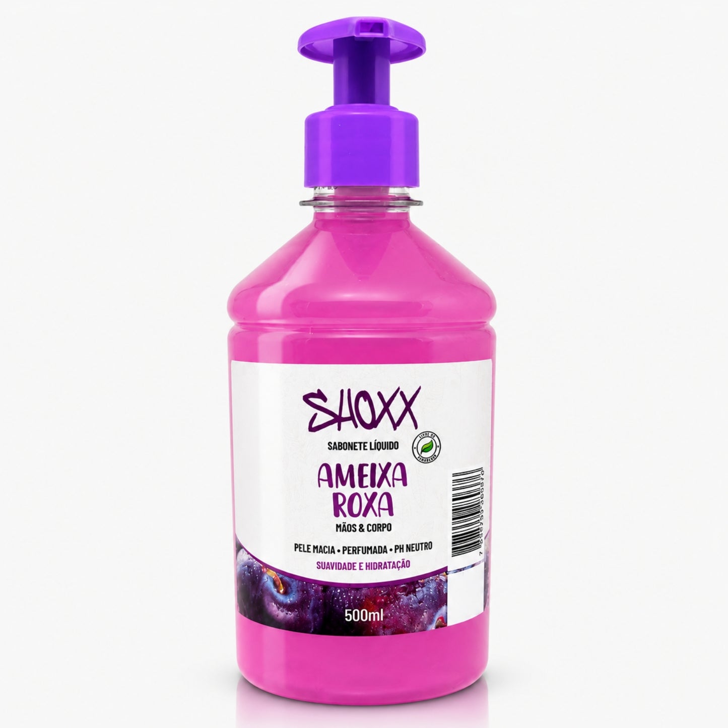 Sabonete Líquido Ameixa Roxa 500ml | Mãos & Corpo