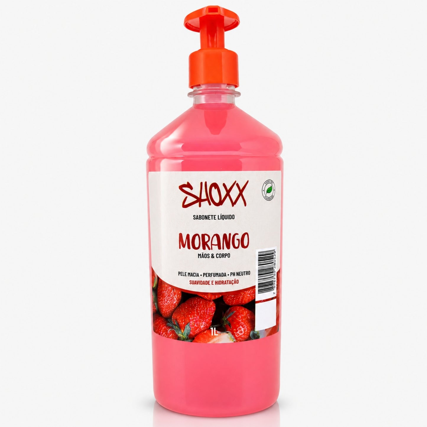 Sabonete Líquido Morango 1L | Mãos & Corpo